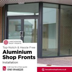 Aluminium Shop Fronts | Robust And Durable Installation

The aluminium shop fronts installation is the best option for you if you're searching for a sturdy installation. No other material can be as effective for installing your shop front as aluminium. Aluminum is incredibly robust and durable. Even when there is significant wear and tear, it keeps your property secure. So, pick this material if safety is a concern. Contact Lancashire Shop Fronts for such an installation.

To know more reach us at: https://www.lancashireshopfronts.co.uk/shopfronts/aluminium-shop-fronts/
Contact Number: 07730 286838
 
Gmail: info@lancashireshopfronts.co.uk

Address: 10, Leicester Road, Preston PR1 1PP, Lancashire, UK
