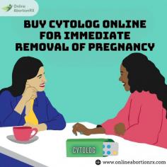 Buy Cytolog, your abortion pill to a safe and satisfactory end to an unwanted and early pregnancy. Available to order Misoprostol as well causes uterine contractions and widens the cervix for the pregnancy parts to pass out through vaginal bleeding. 
Visit us :- https://www.onlineabortionrx.com/cytolog