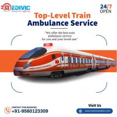 Medivic Aviation Train Ambulance Service in Ranchi provides the most dependable patient transportation inside a train coach that is equipped with intensive care facilities. Our well-organized medical transport service gets presented at a lower budget in the presence of a skilled medical squad to assist patients.

Website: https://bit.ly/2WErCwx