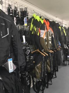  you'll need to make sure that you have the right type of clothing for the weather. This includes things like a jacket, pants, and helmet. In some cases, it's also important to buy specific motorcycle clothing that's designed specifically for motorcycling.  