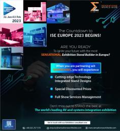 Integrated Systems Europe 2023 is the most prominent platform bringing an international network of audio-visual enterprises and specialists. It establishes connections between providers of AV solutions and the designers and users of integrated AV and electrical systems from a range of vertical markets.