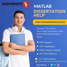 Are you finding it hard to solve the complex MATLAB dissertation? If yes, you can avail of our impeccable MATLAB Dissertation help and submit the best solution before the estimated time.