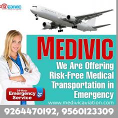 The Medivic Aviation Air Ambulance Service in Delhi provides protected patient relocation from one city to another city hospital. Our medical team is so professional and very dependable for emergency patients. We provide all types of medical supervision in an emergency case.

Website: https://www.medivicaviation.com/