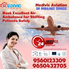 Medivic Aviation provides the most dependable Air Ambulance Services in Patna to transport an emergency from one city healthcare center to another. We render all basic and hi-tech medical ICU, CCU, NICU, PICU facilities, and medical apparatus to save their life.

Website: https://bit.ly/3VOKOqF