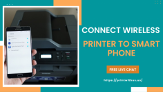 Are you facing trouble connecting a wireless printer to a smartphone? With modern wireless printers, you can print documents using their phones via Wi-Fi, and Bluetooth. Most of the users faced trouble when their printers not connect to their smartphones. Our Printer technical experts have shared the steps to connect a wireless printers to smart phones.
 
