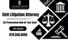 Legal Attorney for Defending Your Rights!

At Causey & Howard, LLC, we advocate for you and your rights through every stage of your case. Our firm is ready to help you in your civil case involving employment, human resources, business, and commercial matters. We have extensive experience with court trials, alternative dispute resolution, and administrative proceedings in a broad range of legal issues. Schedule an appointment now!