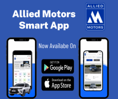 Car Buying or Selling App


Download our Allied Motors Smart App from iPhone App Store or Android Google Play Store. Here you can find options like new cars, luxury cars, spare parts, and services, etc. Send us an email at info@alliedmotors.com for more details.


