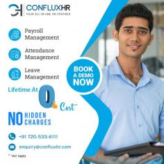 A Full Payroll Management Software to Automate Your Company's Payroll Tasks. Now is the time to sign up for ConfluxHR! Avail free software for payroll management by ConfluxHR today!
