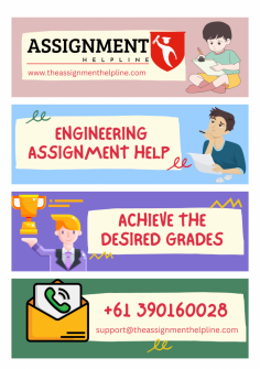 To help students achieve high grades, we have included various outstanding services in our engineering assignment help, such as 100% original work, 550+ specialists, on-time submission, etc. 
 Get help now at https://www.theassignmenthelpline.com/engineering-assignment-help.html