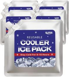 Enjoy a convenient way of keeping your food cool for prolonged periods with the GURIN Cooler Ice Pack! With 5 ice packs in each set, you’re sure to keep your snacks and drinks chilled for up to 8-12 hours in size-matched coolers. Each pack measures 7x7x3 inches, allowing it to fit in most standard-sized cooler bags, lunch bags, and boxes. Use it to cool sandwiches, salads, marinated steaks or meats, beers, sodas, and water. Want to save more on your next outdoor adventure? Then our cooler ice packs are the way to go! These ice packs pay for themselves. They will save you money from buying tons of ice cubes, save you effort in the recurring trips to the convenience store, and allow you to reuse the packs all over again. Visit Here :- http://bit.ly/3hGiib7