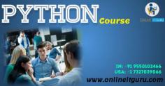 https://onlineitguru.com/python-training.html
Onlineitguru is the finest online institute for PYTHON course in Hyderabad.If you want any information you may contact 9550102466.