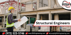 Are you looking for a structural engineer? RSH Engineering & Construction is one of the leading structural engineers in Mesquite, having extensive knowledge to report on building code issues. Call (469) 290-2585 for more details. Visit - https://rshengineering.com