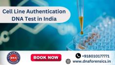 Cell Line Authentication is a biometric process that relies on the analysis of Short Tandem Repeats (STRs). It helps to detect misidentified, genetically drifted or cross-contaminated cells that invalidate research results.  At DNA Forensics Laboratory Pvt. Ltd., we offer reliable, accurate, and fast cell line authentication services by using Short Tandem Repeat Profiling. We have more than 400 collection centers in India, where you can visit or book your Cell Line Authentication Test in India by calling us at+91 8010177771 or WhatsApp at +91 9213177771. 
