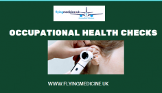 The team at Flying Medicine are training in Occupational Medicine from the Faculty in Occupational Medicine, London. 
Know more: https://www.flyingmedicine.uk/occupationalhealthmedicals