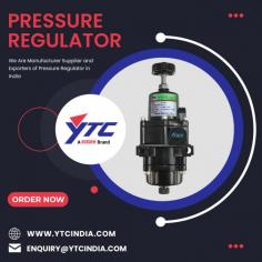 Pressure regulators are mechanical devices that are used to control the pressure in a system. They can be used in various applications such as compressed air, hydraulic systems, and pneumatic systems.

Rotork YTC Smart Positioner, Electro Pneumatic Positioner, Volume Booster, Lock Up Valve, Solenoid Valve, Position Transmitter, I/P Converter Distributors, Suppliers, Traders, Wholesalers India

For any Enquiry Call Us: +91-11-2201-4325, For Bulk Order Email at : Enquiry@ytcindia.com, Our Website :- www.ytcindia.com
