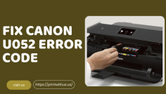 Is your canon printer showing error codes? The canon printer has shown different type of error codes. But one of the most faced error in canon printer is U052. Canon U052 is a common error and it happens when your printer print head is incorrectly installed. Find here the causes and solutions to fix the U052 Canon printer error code. In case you need any help to fix it then contact Canon printer experts through Free Live Chat.

