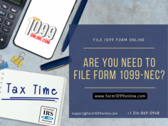 Are you need to file Form 1099-NEC? This Form1099Online website provides information on who needs to file this form, what information is required, and when the form needs to be filed. For more details visit: https://www.form1099online.com/1099-forms/1099-misc-form/ 