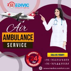 Medivic Aviation offers a top-class ICU Air Ambulance Service in Allahabad with all kinds of medical amenities a highly skilled MD doctor and a well-trained medical squad for A to Z medical support to the patient during the shifting time. Our services are very effective for patients who need quick relocation.

Website: https://bit.ly/2AbNvuc
