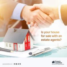 Is your house for sale with an estate agent? Let them know that they can also list your property on our website for free. 

Tell them to register on Property Classifieds -  www.propertyclassifieds.co.uk/partnerships