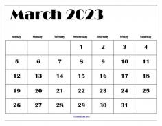 March 2023 Calendar Printable PDF dictates your daily routine, which also supports managing your days promptly. You can print your yearly calendar as a printable PDF, which is great for use as a reference calendar. It will assist us to remember important dates throughout the year, such as birthdays, national holidays, and anniversaries.