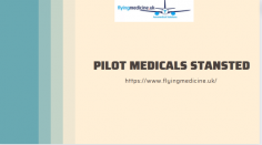 Need a Pilot Medical Certificate quickly in a stress free process? 


Its easy with Flyingmedicine!

 Know more: https://www.flyingmedicine.uk/pilot-medicals-stansted-essex
