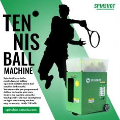 
Thanks to a multinational company called Spinshot, tennis ball machines are made accessible to as many people as possible at reasonable pricing. Our objective is to offer the greatest gear to players of any level. Without the restrictions of a training partner or expensive teachers, you can always get better at chosen sport.

