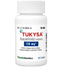 Tukysa is a brand-name prescription medicinal product. The medicine is approved for the treatment of a certain form of advanced breast cancer in adult patients. Tukysa 150 mg tablet contains the active drug tucatinib. It comes as a tablet that’s taken orally twice daily. It’s supplied in a couple of dosage strengths: 50 mg and 150 mg. Make an inquiry now and we will help you calculate the total price to buy "TUKYSA (Tucatinib 50 mg/150 mg Tablets)" online and have it delivered to your location. If you are looking to buy Tukysa 50 mg or 150 mg Tablets online at lowest prices, kindly Call/WhatsApp: +91 9310090915, Or dial TOLL-FREE: 1800-889-1064.
