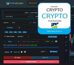 TrailingCrypto is one of the best crypto trading platforms that provide automated crypto trading for KuCoin without having to understand the code-based technicalities. All the popular and leading tokens are supported by this trading terminal. TrailingCrypto connects to the exchanges via API. https://www.trailingcrypto.com/support/article/trading-bot-for-kucoin