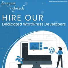 WordPress is open source and a cost-effective option for brands. If you are looking for WordPress Development Services then you can hire our experienced WordPress developers to create interactive, responsive, and secure sites.
.
Visit: https://www.swayaminfotech.com/services/wordpress-development/