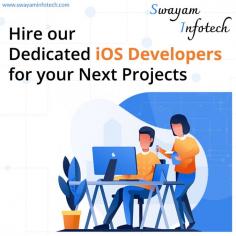 Hire our Dedicated iOS App Developers to build an innovative and engaging application for your industry. Increase your customer engagement as well as brand awareness with the help of an iOS application.