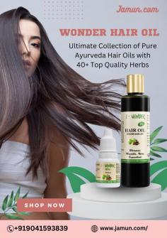 Ayurvedic oil has become a popular hair care supplement and it provides many benefits without side effects. Our wonder hair oil is made up of 100% goodness of natural herbs which help to protect your hair from dandruff, and hair falls or makes your hair strong and shiny. For more information visit our website or call+91-90415-93839.
