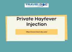 Severe hay fever is an unpleasant allergic condition that can be a real problem for extreme sufferers, especially in certain parts of the UK where the allergen count tends to be high – whether it is flower pollen (such as rapeseed) or tree pollen (such as silver birch). Apparently, there are 3 billion trees in the UK, that’s 47 for every Briton. Treatment for severe hay fever is with a corticosteroid injection similar to the treatment given for joint problems and inflammatory conditions such as tennis elbow and frozen shoulder.

Know more: https://www.travel-doc.com/vaccinations/kenalog-hayfever-injection/