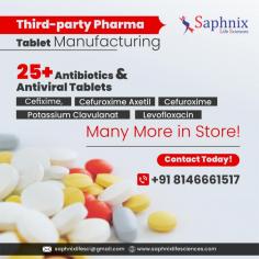 If you are looking for Tablet Manufacturing Company, Pharma Capsule Manufacturer, Third Party Pharma Manufacturing, Cough Syrup Manufacturers, Multivitamin Tablets Manufacturer, Antibiotic Manufacturers In India, then no need to search more. 

Saphnix Lifesciences is one of the best Third Party Pharma companies in this flourishing market. Within a few years of our inception, we gained wide acceptance in the market, all thanks to our high-quality products. Some of our notable products include Tablets, Capsules, Cough Syrup, antibiotics, Azithromycin, Softgel Capsule and Aspirin Pharmaceutical Syrup. 

We know that quality is uncompromisable in our business. Hence we take care of this aspect with all our might. We ensure that the capsules are strictly examined through our quality monitoring department. Since we are WHO-GMP certified and possessed a good reputation in the market, we are indisputably the best Third Party Manufacturing Pharma company in India. 

Contact us: +91 8146661517
Location: Village Barotiwala, Post Office Shivpur, Paonta Sahib, Himachal Pradesh 173025
For more information: https://g.page/r/CXIQpY7Fsz7uEBA
