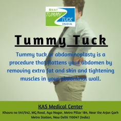 Tummy tuck or abdominoplasty is a procedure that flattens your abdomen by removing extra fat and skin and tightening muscles in your abdominal wall.
Know More About -
35+years of experienced & Triple American board certified surgeon
Call or WhatsApp: +91-9958221982, 9958221983