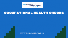 The team at Flying Medicine are training in Occupational Medicine from the Faculty in Occupational Medicine, London. They are well placed to undertake a variety of regulatory medical assessments and certificates.

Know more: https://www.flyingmedicine.uk/occupationalhealthmedicals