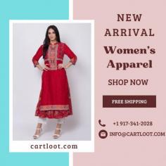 Feeling a little bored with your attire? Or do you just want to try something new and exciting? Well, with Cartloot, you can update your wardrobe and be confident about it! We offer women's apparel online from India.