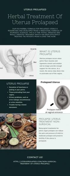 Are you looking for Herbal treatment of uterus prolapsed then must visit Kalpataru Herbal Therapy Centre they offered the best Ayurveda treatment for Uterus Prolapsed.