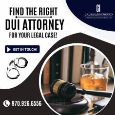 Reliable & Educated DUI Attorney in Colorado

If you are taken into police custody for a suspected DUI, your first call needs to be to DUI/DWI Defense Lawyer at the Causey & Howard, LLC! Our team of dedicated legal professionals represents residents who are seeking a divorce or representation in a wide variety of complex matters. For more information, call @ 970.926.6556!