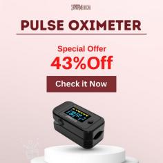 The Santamedical finger pulse oximeter measures your blood oxygen saturation and pulse rate. This device is designed for occasional and spot check monitoring. Accurately determine your SPO2 (blood oxygen saturation levels), pulse rate in 10 seconds and display it conveniently on a large OLED display. Finger chamber with SMART Spring System. Grab Your Deals :- https://bit.ly/3HQpoVs