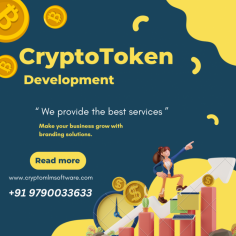 We are a crypto token development company in Chennai. We develop tokens like ERC 20, BEP20 token at affordable rate with preferred blockchain platform. 
Contact: +91 9790033633
Visit: www.cryptomlmsoftware.com