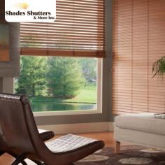 What’s your style call for? Our beautiful wood blinds offer a traditional and modern mix. Choose from a variety of paint or stain options. Call at 877-770-8787 for more information, and set up your complimentary consultation today!