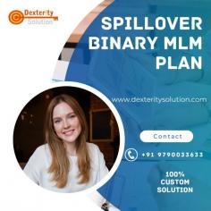 The Spillover binary MLM plan, which allows one to meet all marketing company requirements with a specific approach, is the current industry standard MLM networking plan for MLM organisations. 