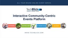 

If you are looking for a platform to join world-class virtual events on emerging technology, TechBlick is an ideal platform for you. On TechBlick, you can join conferences and masterclasses by vastly experienced professionals.
Visit our website to learn more about our platform.
Visit our website now - https://www.techblick.com/
