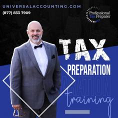 Taxes are a component of almost every adult's life. Taxpayers must budget for these payments, whether they be income tax, state tax, federal tax, or company tax. Taxes, tax preparation, and personal finance are all topics covered. Take Universal Accounting's online Tax preparation training to improve your skills, expand your business, and maintain your tax knowledge. https://universalaccounting.com/professional-tax-preparer/