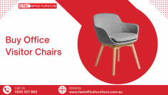 At Fast Office Furniture we understand that your guests are important to you and in turn it is important for us to help you make your visitors feel as comfortable as possible. Our visitor chair range offers a wide variety of different style options that will have your guests feeling well looked after and always looking forward to visiting you. Visit https://www.fastofficefurniture.com.au/office-furniture/chairs-visitor/