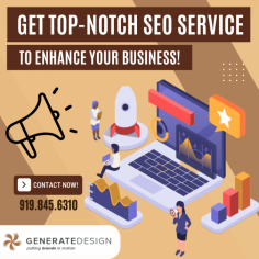 Full-Service Internet Marketing Agency

At Generate Design, we believe in long-term relationships and we ensure that by delivering measurable results and ROI through our best SEO service, no matter how unpredictable search engine algorithms become. Call us today for more information.
