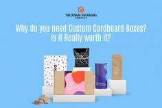 The cardboard boxes can be molded in any shape, size, and dimension according to your product. Moreover, you can also use these boxes for branding and marketing. 
Our custom-printed cardboard boxes make your fragile items, like cosmetic products, more secure than ever. Custom cardboard boxes offer more than durability and protection because they also help save you time and money. 
https://www.dnpackaging.com/why-do-you-need-custom-cardboard-boxes-is-it-really-worth-it/