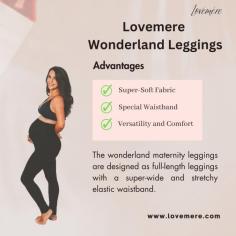 Maternity leggings are specifically designed for maternity and have several advantages over regular leggings. When you go for high-quality maternity leggings such as the Lovemere Wonderland Leggings, you can expect superior comfort and get the perfect fit. These are super comfortable leggings designed especially for pregnant women and new mummies.

Shop here: https://www.lovemere.com/collections/bottoms/products/lovemere-leggings-wonderland