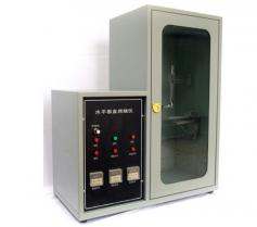 product features:



Vertical flammability testing machine/textile flame retardant testing equipment with three types of burners and variable size combustion chamber

Stainless steel cabinet with transparent tube side windows

Bunsen burner flame, conforming to ASTM D5025 standard

The ignition time can be set freely

Timer accuracy is 0.1 seconds

Standard stainless steel sample holders available

Through the replacement of different sample holders, it can meet the requirements of different standards

Automatically move the Bunsen burner mode, there is no time difference in the process of lighting and extinguishing


http://burningtester.com/products/textile_flammability_tester/583.html