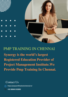 Synergy is the world’s largest Registered Education Provider of Project Management Institute.We Provide Pmp Training In Chennai, Pmp Certification Chennai, Pmp Certification Cost Chennai, Pmp Course In Chennai, Best Pmp Training Institute In Chennai, Pmp Certification Course In Chennai, Pmp Chennai, Best Pmp Certification Training In Chennai, Pmp Training Institutes In Chennai, Pmp Certification Exam Cost In Chennai, Pmp Certification Chennai Cost, Best Institute For Pmp Certification In Chennai, Pmp Exam Center In Chennai

Visit : https://pmpcertificationinchennai.in/